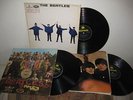 THE BEATLES 3X LP B&Y SGT PEPPER HELP FOR SALE ORIGINAL COLLECTION