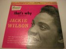 Jackie Wilson EP 45 rpm Brunswick That's Why I Love You So