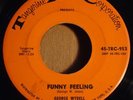 Rare Northern Soul on Tangerine/ George Wydell - Funny Feeling b/w Do the Walk