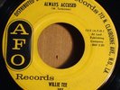 Willie Tee - Always Accused b/w All For One / Rare New Orleans Northern Soul