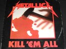 METALLICA Kill 'Em All lp Vinyl Album Orig US Megaforce MRI 069