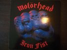 MOTORHEAD -  IRON FIST 1982 UK LP