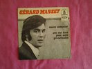 45T GERARD  MANSET /   MON AMOUR