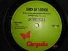 JETHRO TULL - THICK AS A BRICK LP **1ST PRESS**