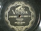 JELLY ROLL MORTON 'FREAKISH' PIANO SOLOS ON VICTOR V-38527 - RARE