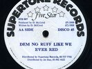 Ever Red - Dem No Ruff Like We UK orig 12