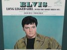 Elvis Presley 47-9115 Long Legged Girl 45 W/ Sleeve NM