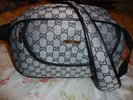 Gucci Logo Shopper/Weekender large Handbag Flight Bag