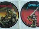 ( METALLICA )THE 1987 COMEBACK ALBUM MASTER OF EVIL PICTURE DISC'S (((MISPRINT))