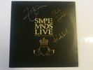 SIMPLE MINDS Live In The City Of Light Ex+ Virgin 1987 1980s Pop UK Signed 2LP *