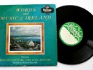 WORDS and MUSIC of IRELAND richard hayward sean maguire 10 Inch beltona LP