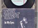 MINOR THREAT in my eyes 7 inch 3rd press 1981 DCHC DISCHORD RARE KBD