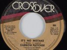 70s Soul 45 DARROW FLETCHER It's No Mistake CROSSOVER HEAR