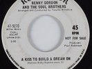 Northern Soul Funk 45 BENNY GORDON A Kiss To Build  RCA VICTOR HEAR promo