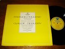 COLETTE HERZOG /JACQUES FEVRIER SINGING POULENC/DEBUSSY RARE DGG STEREO LP TULIP
