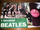 BEATLES - I FAVOLOSI BEATLES Parlaphone Red Italy +CARD