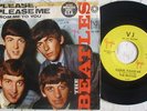 BEATLES PLEASE PLEASE ME VEEJAY BLUEBELL RARE ITALIAN ONLY PS