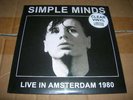SIMPLE MINDS - Live in Amsterdam 1980 - clear 7