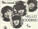 THE BEATLES   SOUTH AFRICA PS 45  HELLO GOODBYE