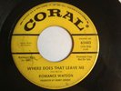 NORTHERN SOUL 45/ ROMANCE WATSON 