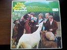 Great Psych BEACH BOYS Pet Sounds Capitol UK Rainbow Rimmed Label 1966 MONO