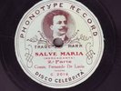 VERY RARE 10” PHONOTYPE RECORD  - FERNANDO DE LUCIA