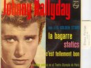 JOHNNY HALLYDAY - EP Spain PS – MINT * 1963 LA BAGARRE