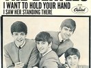 The Beatles, I Want to Hold Your Hand 1964 East Coast picture sleeve & 45