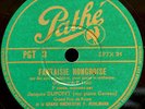 JACQUES DUPONT PIANO    Liszt Fantasie hongroise    NEEDLE CUT PGT 3+4