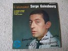 EP PHILIPS L'ETONNANT SERGE GAINSBOURG LA CHANSON DE PREVERT + 3 DEDICACE RARE