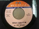 lil' soul brothers what can it be wheelsville detroit soul 7 inch nice