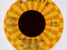 CHUCK WOOD Seven Days Too Long on Roulette Northern Soul 45 Hear