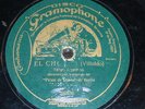 TANGO 78 rpm RECORD Gramophone ORQUESTA PALAIS DANSE BERLIN El Choclo VILLOLDO