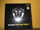 AGAINST ME NEW WAVE SEALED VINYL LP INCLUDES BONUS CD*YELLOW VINYL*180 GRAM LP
