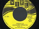 RICHARD STOUTE Vehicle RARE ISLANDS FUNK/SOUL 45 Wirl