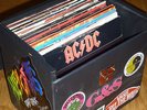 Box of Metal 45's AC/DC / BON JOVI / DIO / GILLAN / KISS / OZZY / SAXON / SPIDER