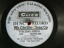 J. W. Myers   Clico Disc Record 1625   Circa 1906   Automobile Honeymoon