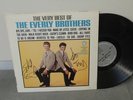 The Very Best of The EVERLY BROTHERS WB 1554 AUTOGRAPHED Signed LP Autograph