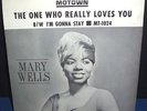 1962 Mary Wells One Who Really Loves You 45, with picture sleeve