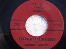 BLUES JOHNNY WINTER FROLIC 45 RECORD VINTAGE