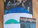 THE BONES Blaues Srewed, Blued and Tattooed & Grünes Vinyl Rock´N´Roll Race EP