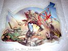 IRON MAIDEN THE TROOPER SHAPED PIC PICTURE DISC EX+ METALLICA KISS EMI