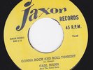 CARL MANN AND KOOL KATS rab GONNA ROCK AND ROLL jaxon 45 HEAR nm