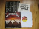 METALLICA - Master of the Puppets (M/M Insert 1986 Music for Nations)