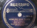 One Arm Slim-Howling Man Blues b/w Little Brother-Misled Blues-Bluebird 7806