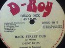 BACK STREET DUB ABA SHANTI ANTHEM KILLER UK ROOTS REGGAE ORIG D ROY DUB 12