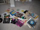 Vintage JUKEBOX 45's Beatles Queen Stones Johnny Cash ROCK MOTOWN 125 45's NICE