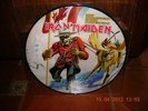 IRON MAIDEN - NO PRAYER FOR MOUNTY LP  & GREAT PIC DISC COLLECTOR 