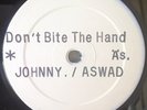 JOHNNY OSBOURNE DON'T BITE THE HAND ASWAD TEST PRESSING REGGAE TEN INCH 45 RPM