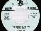 BOBBY JOY  /  YOU SWEET DEVIL YOU  /     
